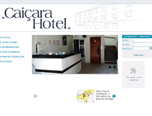 Tablet Screenshot of caicarahotel.com.br